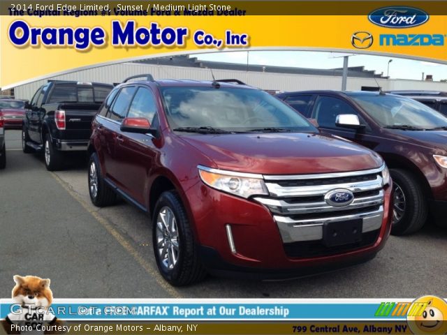 2014 Ford Edge Limited in Sunset