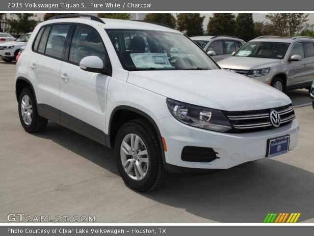 2015 Volkswagen Tiguan S in Pure White