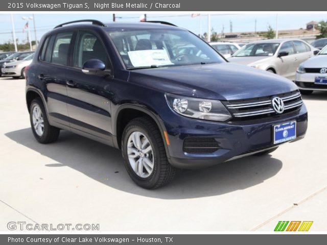 2015 Volkswagen Tiguan S in Night Blue Metallic