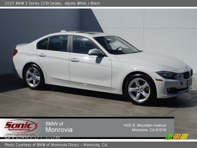 2015 BMW 3 Series 328i Sedan in Alpine White