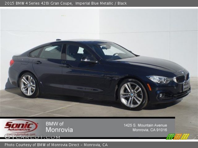 2015 BMW 4 Series 428i Gran Coupe in Imperial Blue Metallic