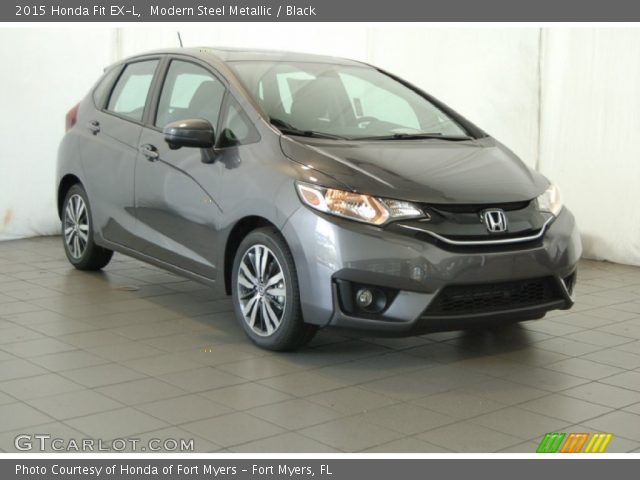 2015 Honda Fit EX-L in Modern Steel Metallic
