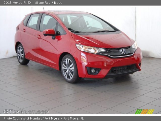 2015 Honda Fit EX in Milano Red