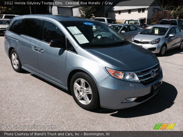 2012 Honda Odyssey Touring Elite in Celestial Blue Metallic
