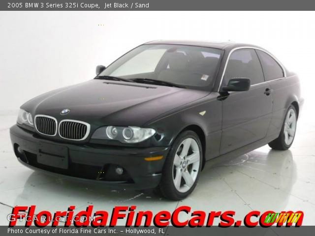 2005 BMW 3 Series 325i Coupe in Jet Black