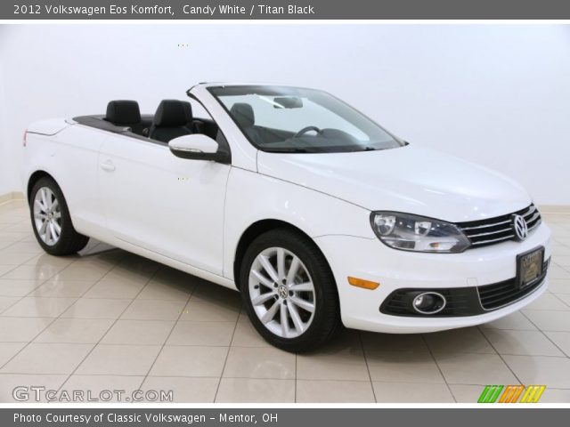 2012 Volkswagen Eos Komfort in Candy White