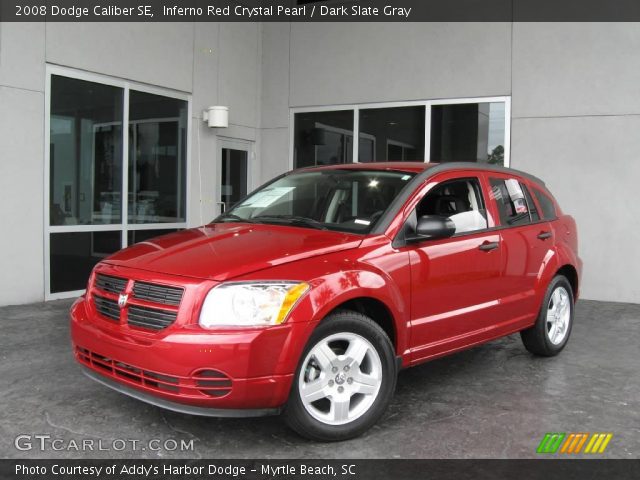 2008 Dodge Caliber SE in Inferno Red Crystal Pearl