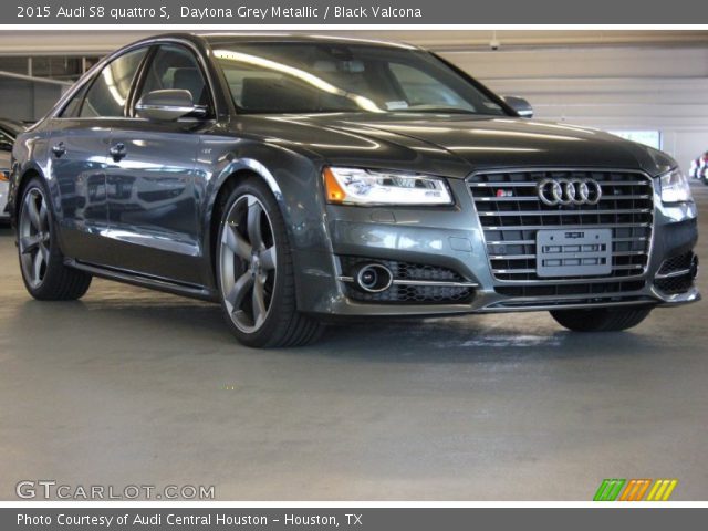 2015 Audi S8 quattro S in Daytona Grey Metallic