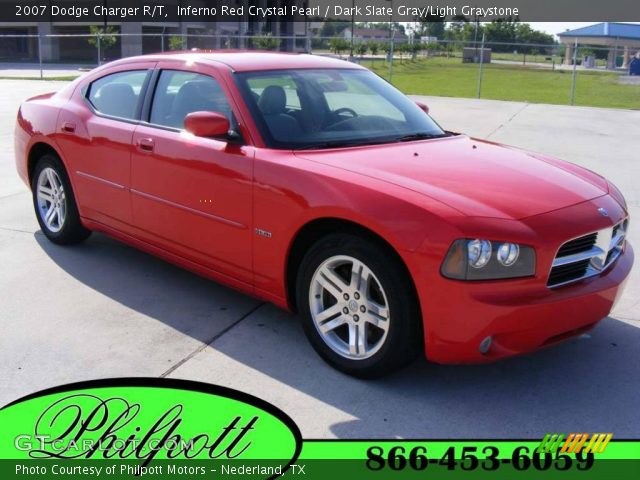 2007 Dodge Charger R/T in Inferno Red Crystal Pearl