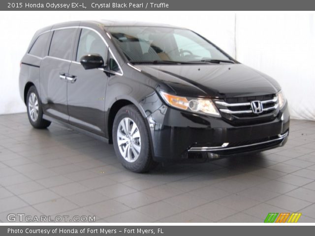 2015 Honda Odyssey EX-L in Crystal Black Pearl