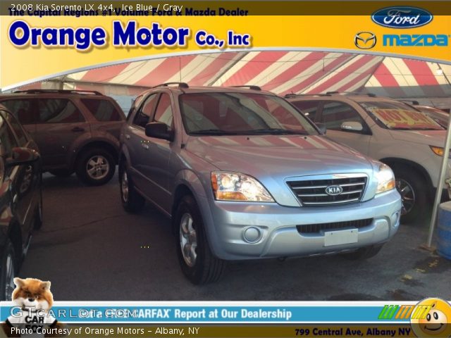 2008 Kia Sorento LX 4x4 in Ice Blue