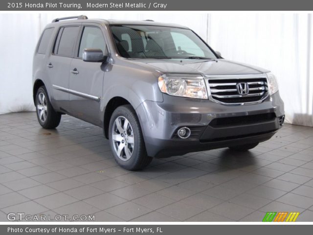 2015 Honda Pilot Touring in Modern Steel Metallic