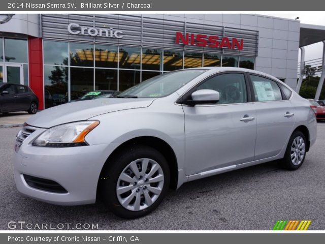 2014 Nissan Sentra SV in Brilliant Silver