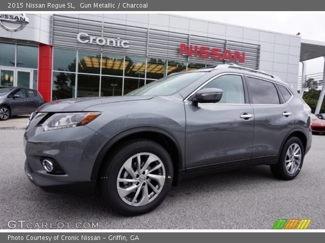 2015 Nissan Rogue SL in Gun Metallic