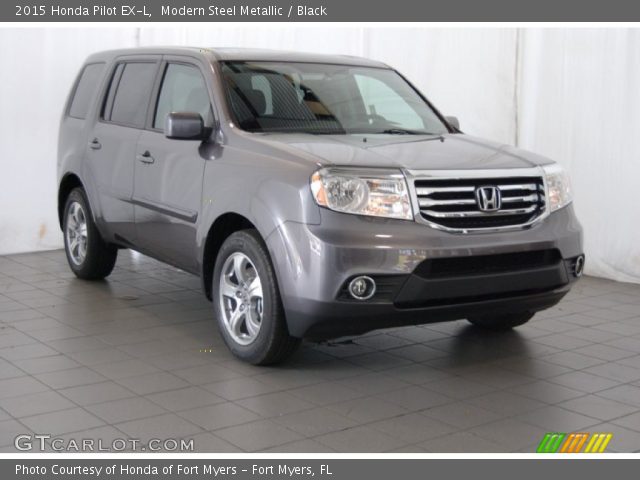 2015 Honda Pilot EX-L in Modern Steel Metallic