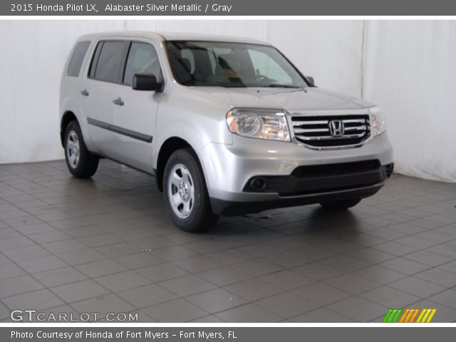 2015 Honda Pilot LX in Alabaster Silver Metallic