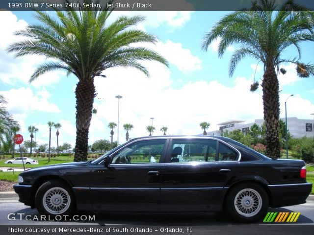 1995 BMW 7 Series 740iL Sedan in Jet Black
