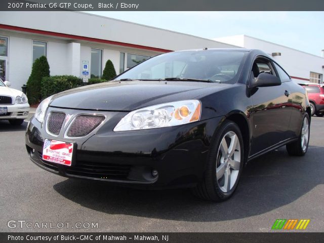 2007 Pontiac G6 GTP Coupe in Black