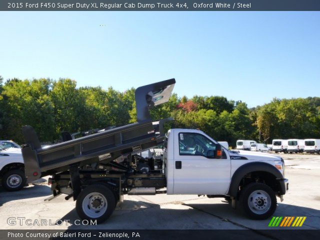 2015 Ford F450 Super Duty XL Regular Cab Dump Truck 4x4 in Oxford White