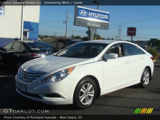 2012 Hyundai Sonata GLS in Shimmering White