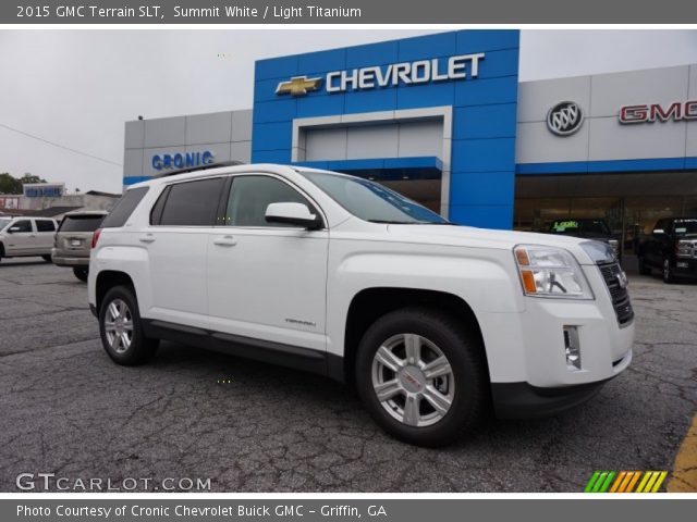 2015 GMC Terrain SLT in Summit White