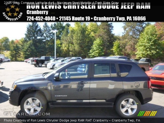 2015 Jeep Compass Latitude 4x4 in Maximum Steel Metallic