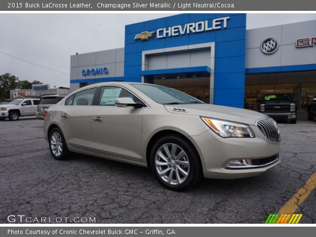 2015 Buick LaCrosse Leather in Champagne Silver Metallic
