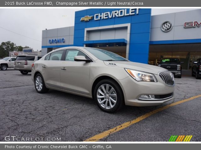 2015 Buick LaCrosse FWD in Champagne Silver Metallic