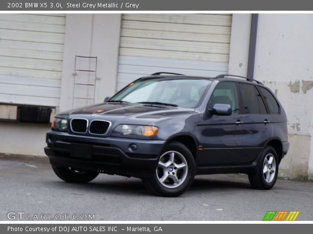 2002 BMW X5 3.0i in Steel Grey Metallic