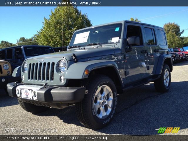 2015 Jeep Wrangler Unlimited Sahara 4x4 in Anvil