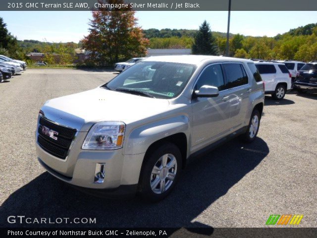 2015 GMC Terrain SLE AWD in Champagne Silver Metallic