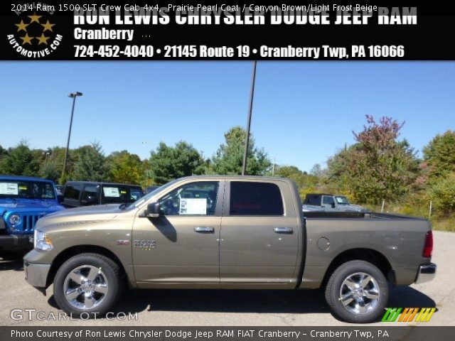 2014 Ram 1500 SLT Crew Cab 4x4 in Prairie Pearl Coat