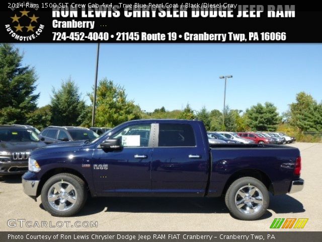 2014 Ram 1500 SLT Crew Cab 4x4 in True Blue Pearl Coat