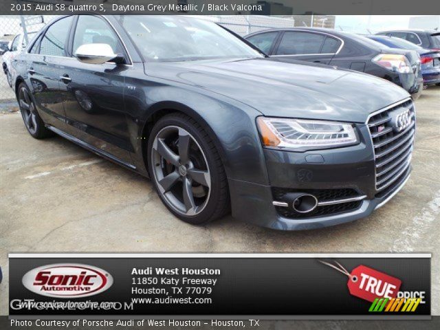 2015 Audi S8 quattro S in Daytona Grey Metallic