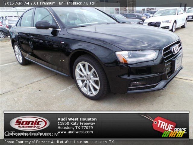 2015 Audi A4 2.0T Premium in Brilliant Black