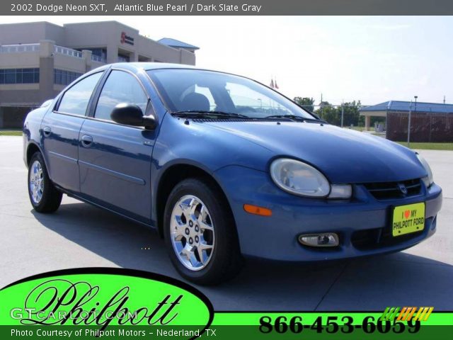 2002 Dodge Neon SXT in Atlantic Blue Pearl