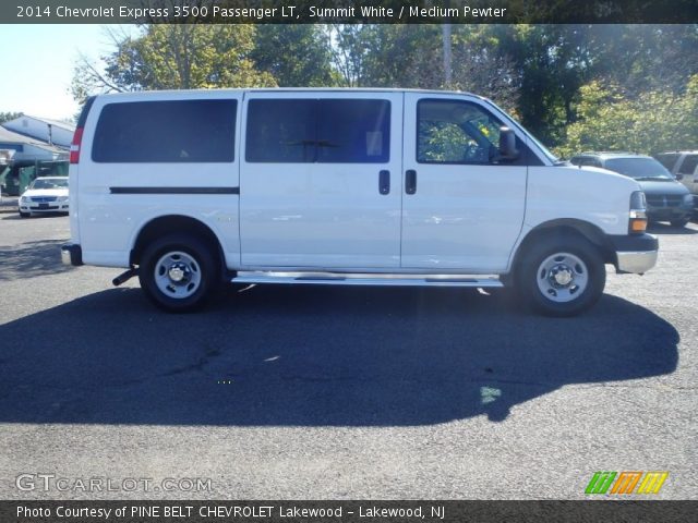 2014 Chevrolet Express 3500 Passenger LT in Summit White