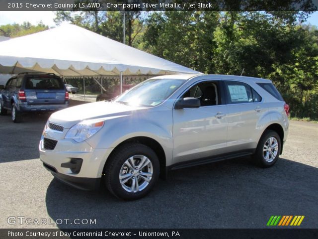 2015 Chevrolet Equinox LS AWD in Champagne Silver Metallic