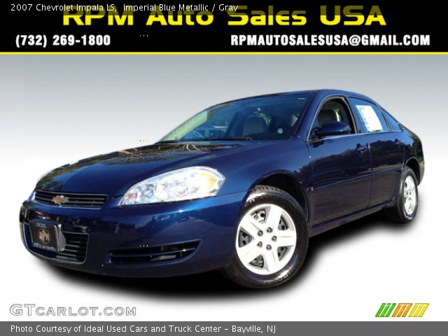 2007 Chevrolet Impala LS in Imperial Blue Metallic