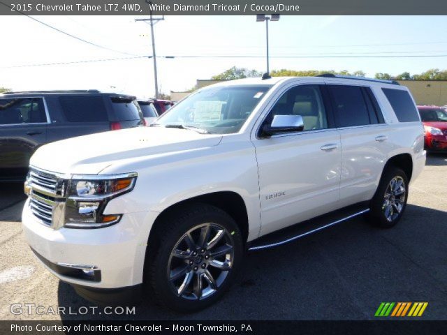 2015 Chevrolet Tahoe LTZ 4WD in White Diamond Tricoat