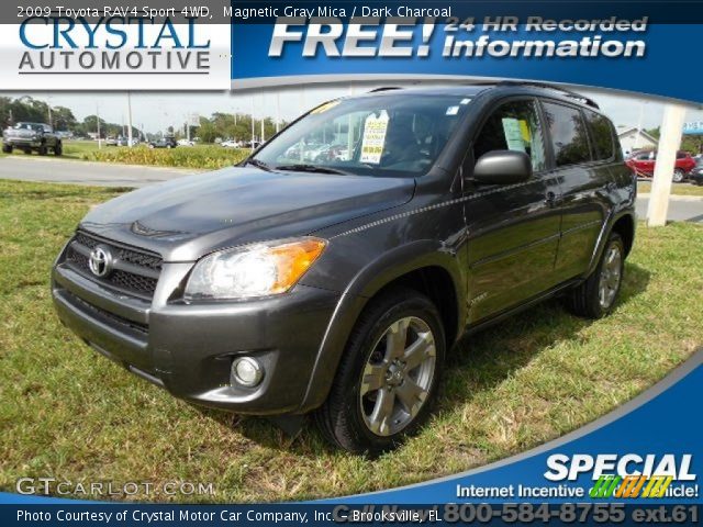 2009 Toyota RAV4 Sport 4WD in Magnetic Gray Mica