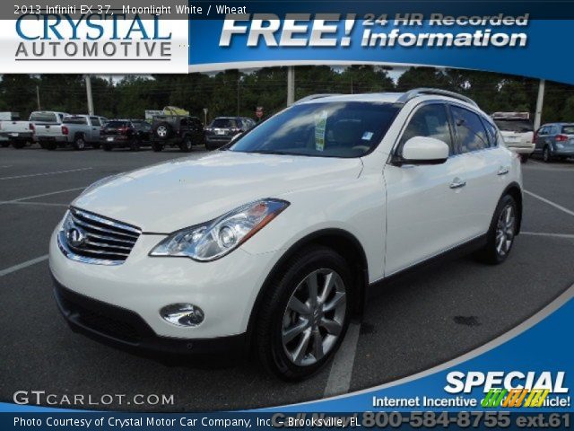 2013 Infiniti EX 37 in Moonlight White