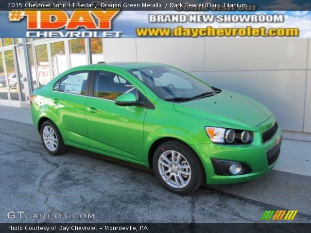 2015 Chevrolet Sonic LT Sedan in Dragon Green Metallic