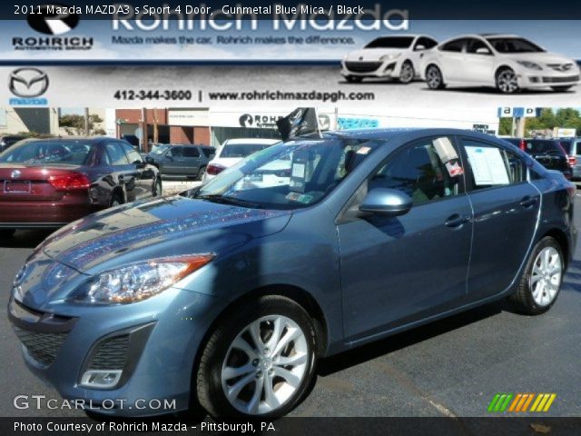 2011 Mazda MAZDA3 s Sport 4 Door in Gunmetal Blue Mica