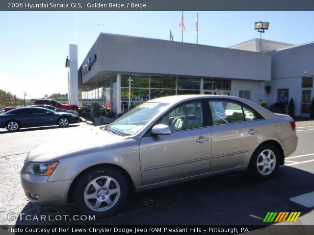 2006 Hyundai Sonata GLS in Golden Beige