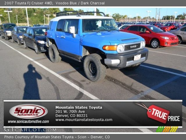 2007 Toyota FJ Cruiser 4WD in Voodoo Blue