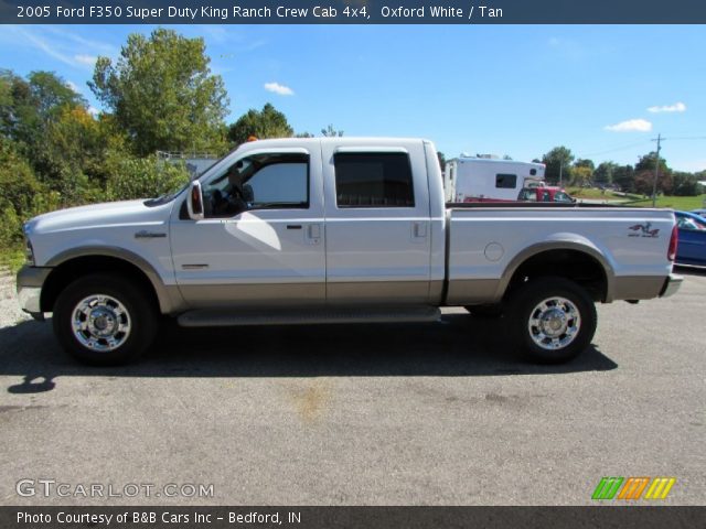 2005 Ford F350 Super Duty King Ranch Crew Cab 4x4 in Oxford White