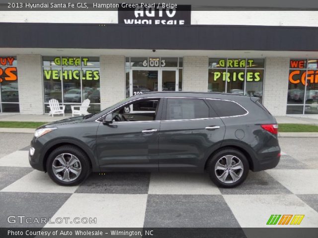 2013 Hyundai Santa Fe GLS in Hampton Green Pearl
