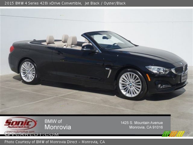 2015 BMW 4 Series 428i xDrive Convertible in Jet Black