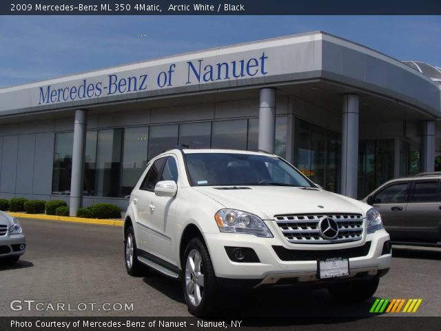 2009 Mercedes-Benz ML 350 4Matic in Arctic White